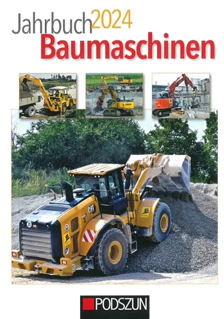 Jahrbuch 2024 Baumaschinen Kramer Schauffellader/Bröyt&Böla Bagger/Fotos/Bilder