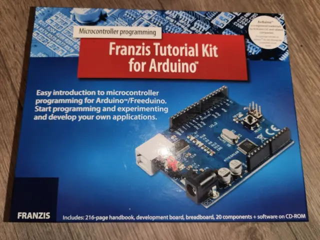 Microcontroller programming Franzis Tutorial Kit Arduino