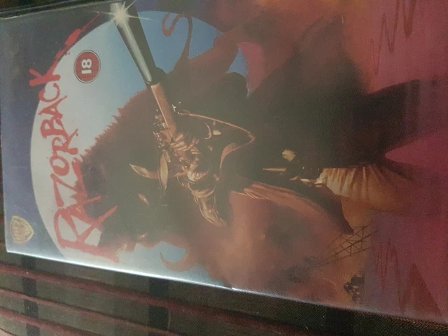 Razorback 1989 Film Starring Gergory Harrison Hi-Fi Stereo Vhs Tape Uk Pal