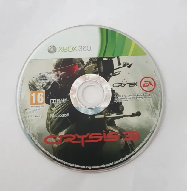 Crysis 3 Microsoft Xbox 360 Game Disc Only