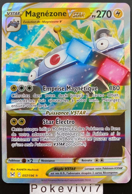 Carte Pokémon Magnézone V 175/196 EB11 Epée & Bouclier Origine Perdue
