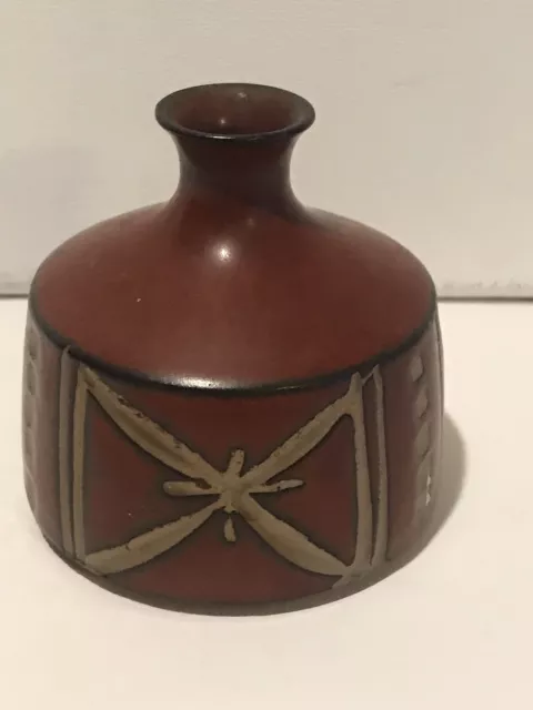 Vintage Japan Otagiri Pottery Bud Vase Mid Century Modern