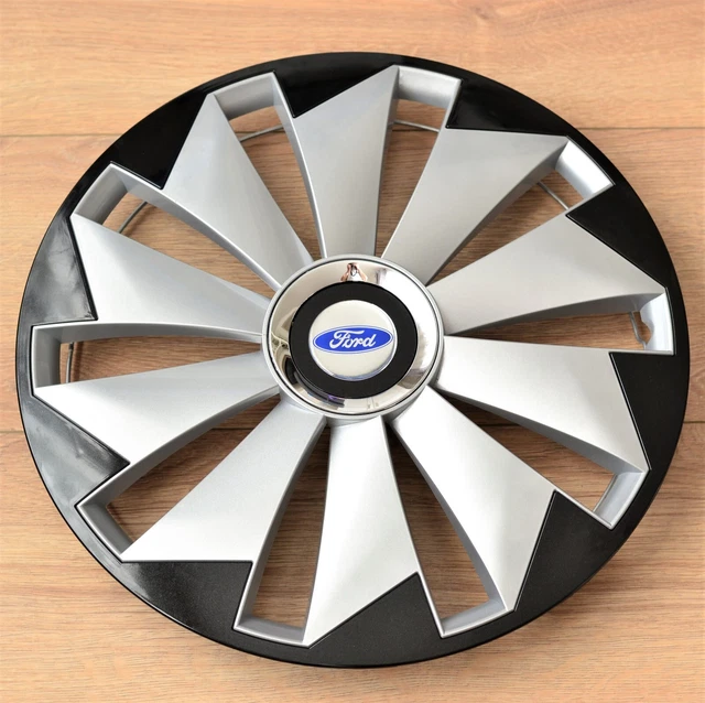 Copriruota 4x16"/coprimozzo per adattarsi a Ford Custom, Transit Connect, Focus, 16 pollici