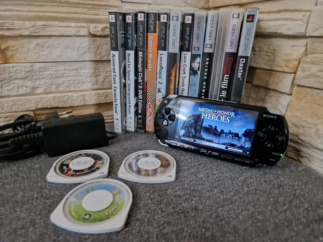 CONSOLE DE JEUX Sony Psp + Jeux Umd Fonctionne EUR 25,00 - PicClick IT