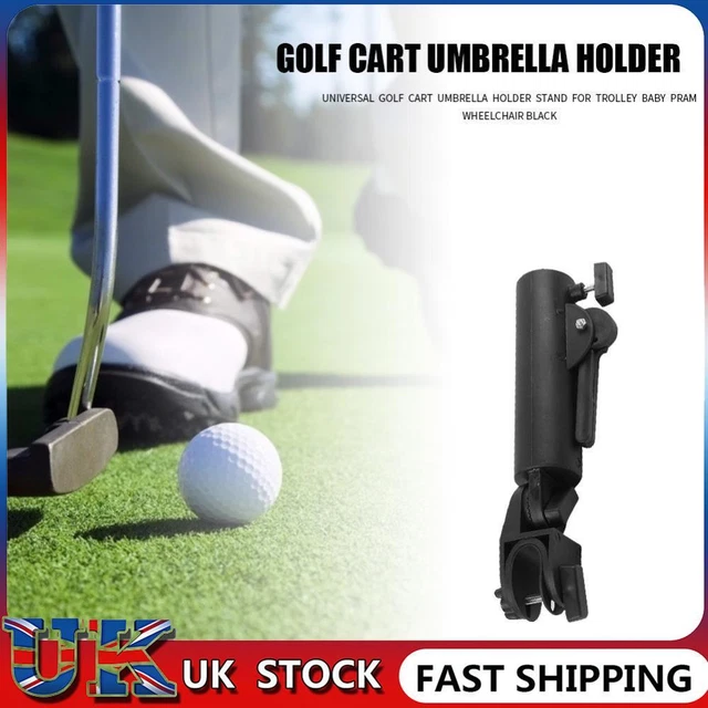 ❀ For Trolley Baby Pram Golf Cart Umbrella Holder Double Lock Connector Stand