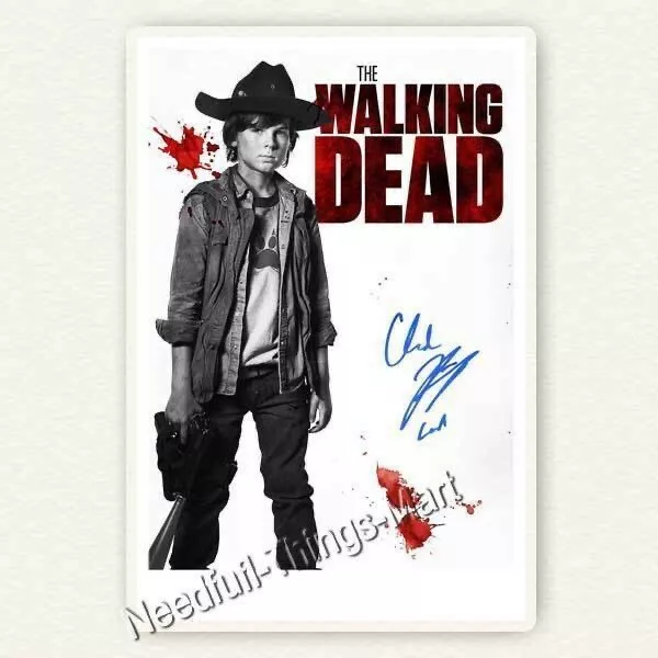 Chandler Riggs alias Carl Grimes aus The Walking Dead - Autogrammfoto [AK2]