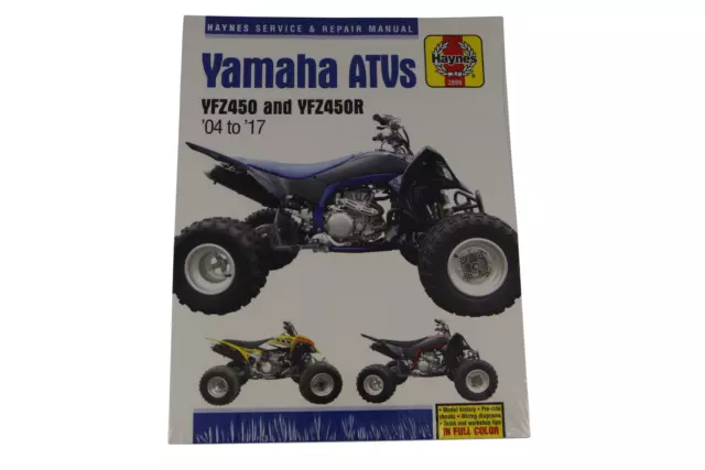 Haynes 2899 Manuale Di Officina Yamaha Yfz 450 Sp2 Special Edition 2 2008