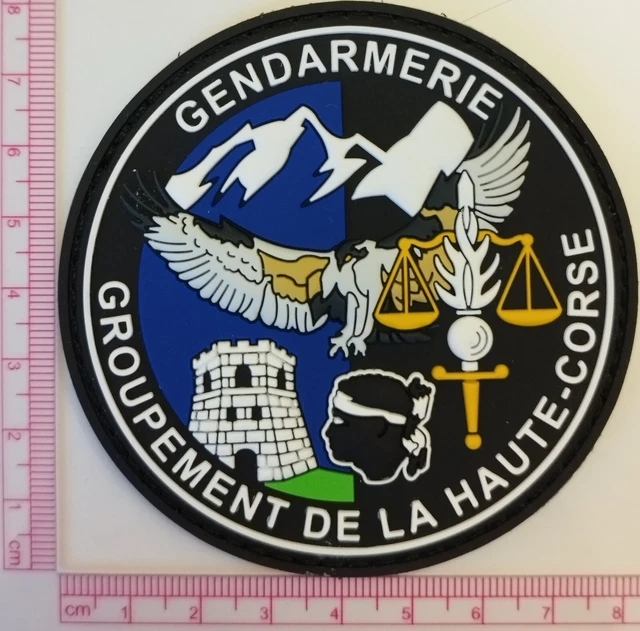 Patch Velcro Femelle à Coudre 8x6cm – Support Pour Écussons Militaires, Gendarmerie - 14