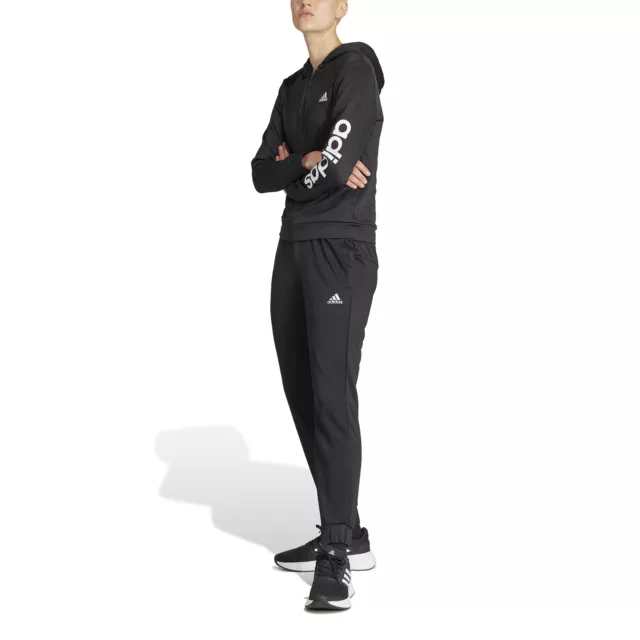 Adidas Tuta da Donna Linear Nero Taglia L Codice HZ2258