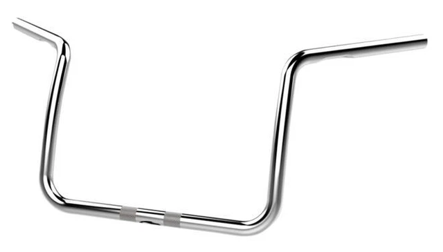 Khrome Werks 1in. 2+2 Bagger Sweeper Custom Handlebar - Chrome - 300519