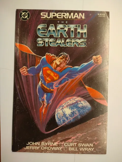 Superman The Earth Stealers DC 1988 UNCIRCULATED See Item Description For Detail