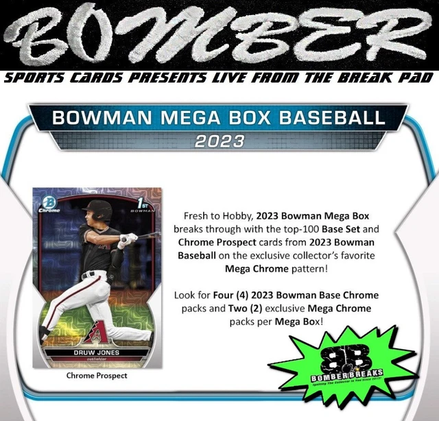 HOUSTON ASTROS 2023 Bowman Mega Baseball 10Box Break 2 10.50 PicClick