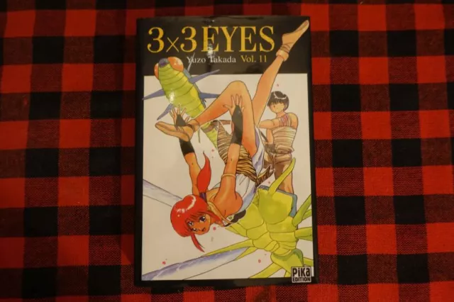 3X3 Eyes Vol 11 Mangas PIKA - YUZO TAKADA Comme neuf VF