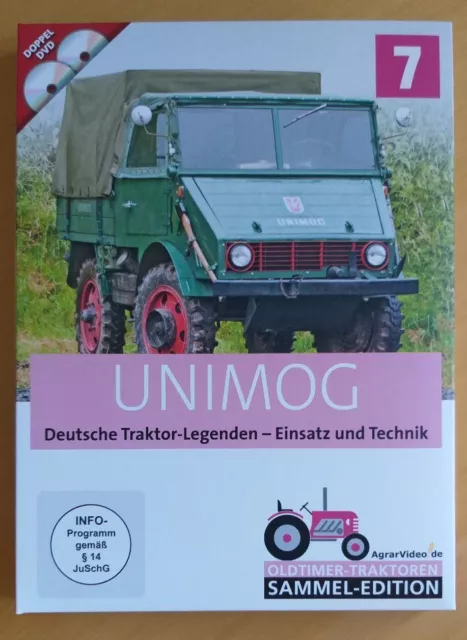 Oldtimer-Traktoren Sammeledition Nr.7 UNIMOG  (2er DVD-Box) --> NEU & OVP