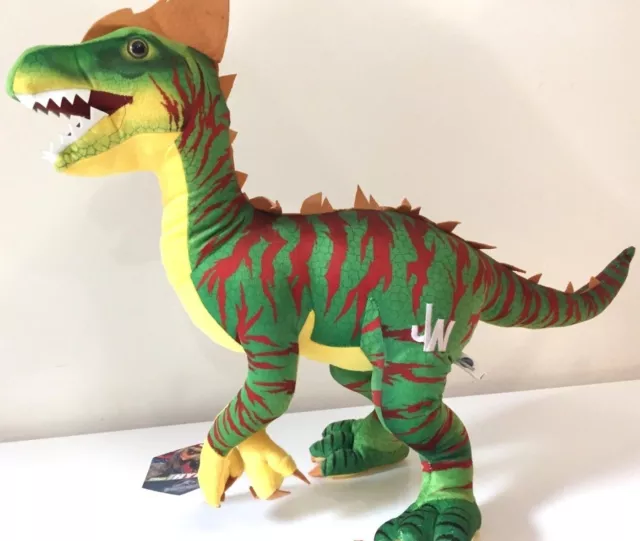 New Jurassic World 15" Green RAPTOR HYBRID PLUSH Dinosaur Toy NWT. T-REX