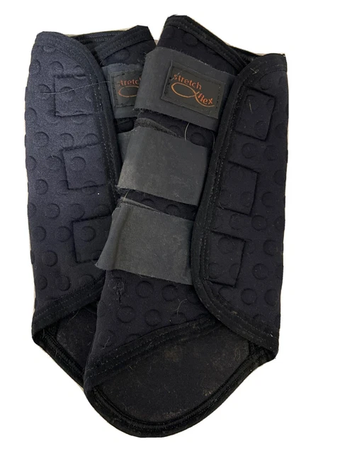 Equilibrium Stretch and Flex Close Contact Flatwork Wraps Größe 3 Large Schwarz