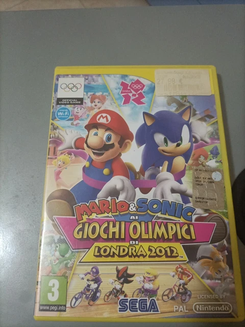 Gioco MARIO E SONIC AI GIOCHI OLIMPICI DI LONDRA 2012 per console Nintendo Wii