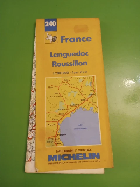 Cartes Routières - carte routiere pneu michelin n° 86 - luchon - perpignan