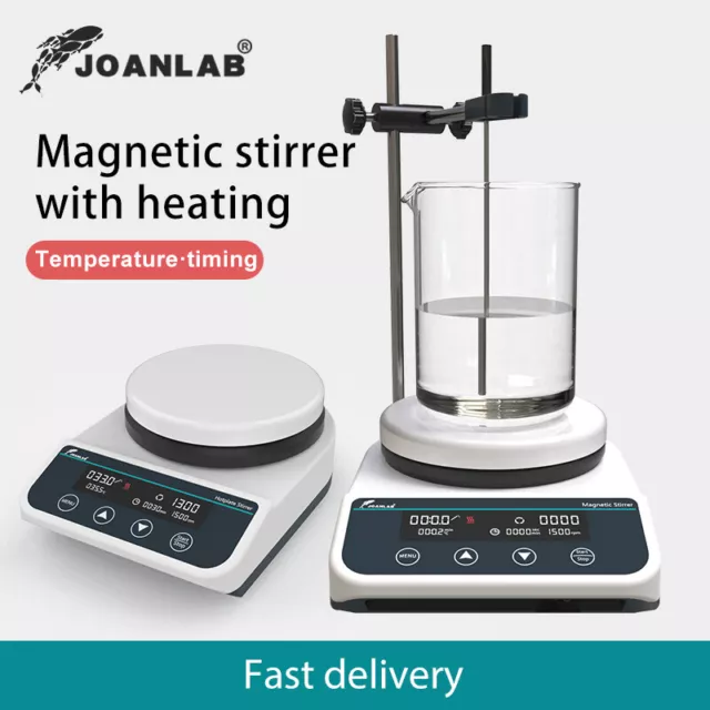 Digital Magnetic Stirrer Hotplate Mixer w/Timmer Thermostatic Lab Heating Plate