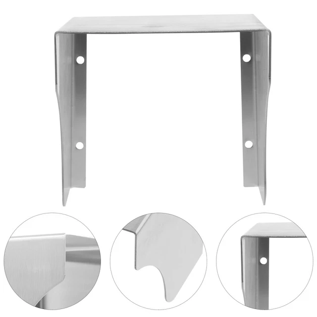 Parafango porta outdoor, 125 mm, parapioggia per distributori automatici presenti,