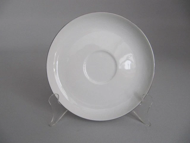 Rosenthal Lotus platin Untertasse Ø 14cm für die Kaffeetasse