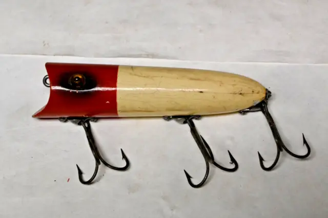 Heddon Lucky 13 Vintage Wood Fishing Lure FOR SALE! - PicClick