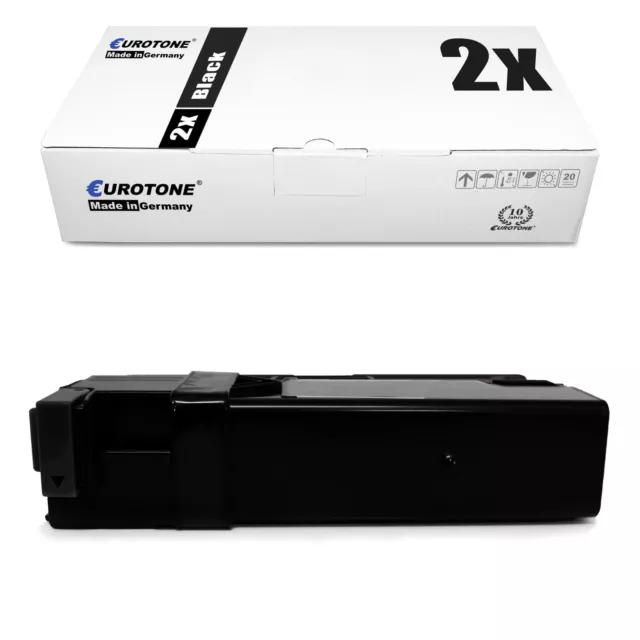 2x Toner for Dell 1320 Like 593-10258 59310258 Cartridges Black