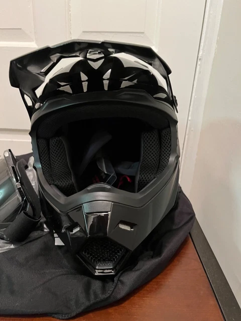 1Storm Adult BMX MX ATV Dirt Bike Helmet Motocross Helmet HF801 Racing Style