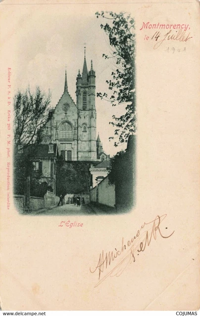 95 - MONTMORENCY - S07324 - L'Eglise - Pli -L1