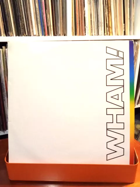 WHAM! - LETZTE 1. UK Presse GEORGE MICHAEL VINYL 2 x LP IN DER NÄHE NEUWERTIG BEST OF 1986