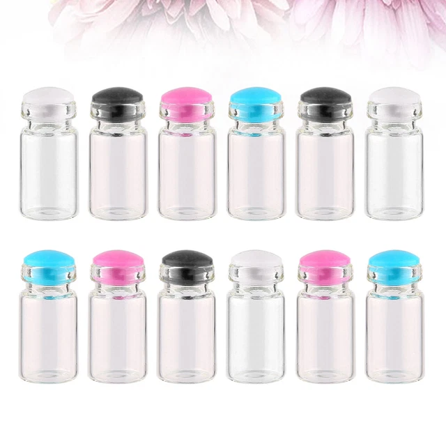 50 Pcs Bouteille De Bricolage Bouteilles En Verre Miniatures