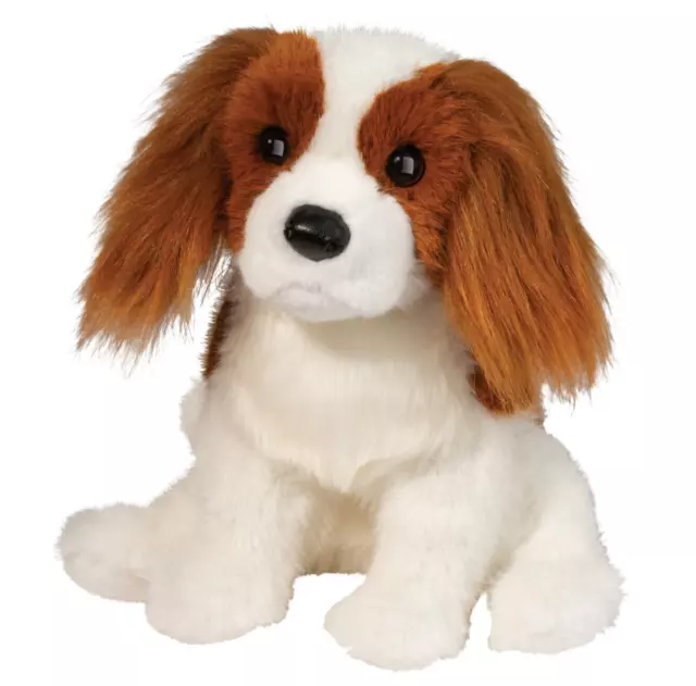 Kingsley 9" King Charles Cavalier Spaniel Douglas Plush Stuffed Animal Dog Pup