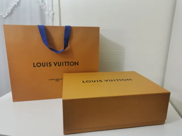 Authentic Louis Vuitton empty Magnetic Box 14.75” x 13.75”x3.25 inches .