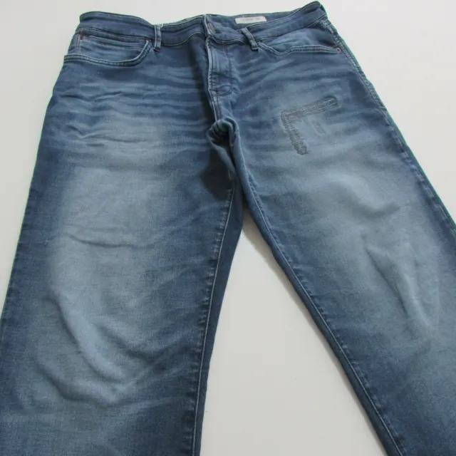 Hugo Boss Orange Jeans Mens Size W34-W38 W34 Regular Fit Blue Denim Stretch