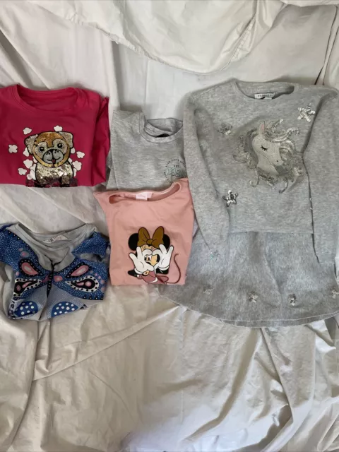Bundle of girls clothes age 6-7 Years Used Set 2