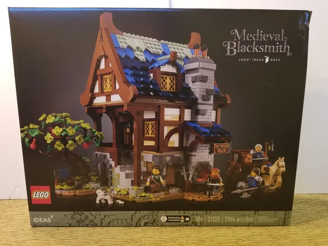 LEGO Ideas: Medieval Blacksmith (21325) New Sealed in Box LEGO Ideas: Medieval Blacksmith (21325) New Sealed in Box