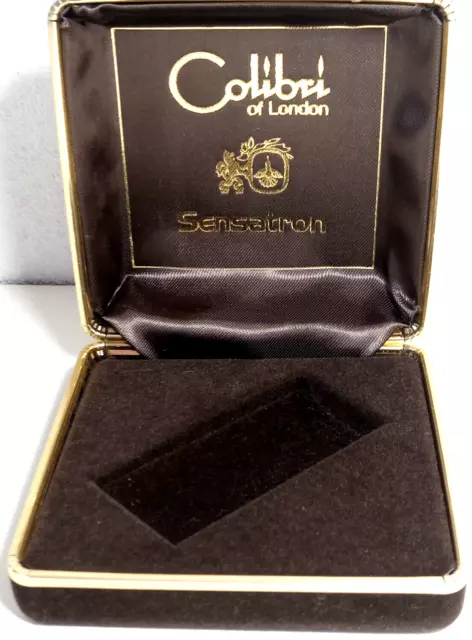 Colibri' Sensatron -Custodia Per Accendino-Vintage- Scatola-Astuccio