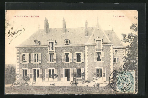 CPA Pouilly-sur-Saone, Le Chateau 1905
