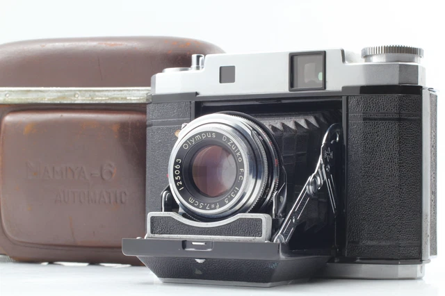 [N MINT w/Case] Mamiya 6 Six Automat 6x6 Rangefinder Film Camera From JAPAN