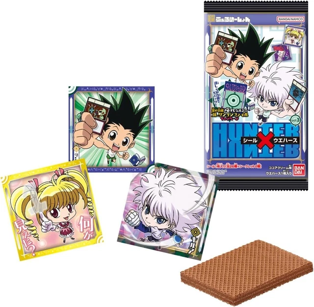 Niformation HUNTER x HUNTER Sticker x Wafer vol.3 (20 pieces) Shokugan wafer (ba