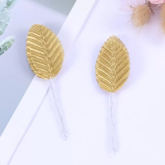 20pcs fake leaves DIY fake leaf fake leaves Simulation Silk Rose Leaves