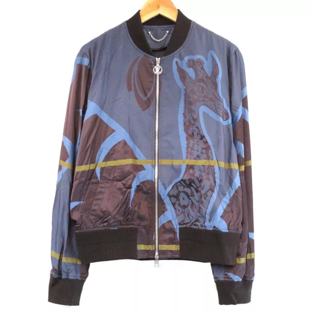 LOUIS VUITTON 1AAGPY Embellished LV Graphic Hockey Track Top zip jacket  Blouson