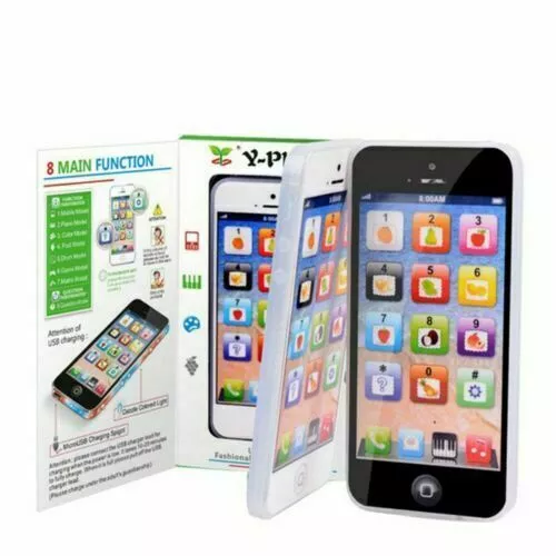 Kids Simulator Music Toy Cell Phone Screen Educational E2D3 Learning Xmas CS ZD