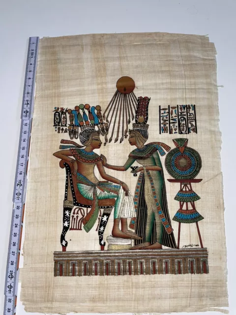 Original Papyrus Bilder altes Ägypten