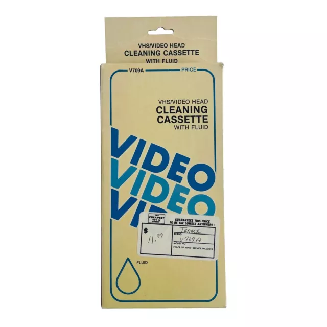 Video Head Cleaning VHS Cassette