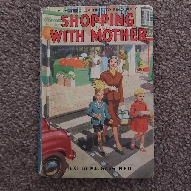 LADYBIRD BOOK - Shopping with Mother - Series 563 £5.99 - PicClick UK