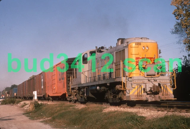 L&N Louisville & Nashville RS3 #250 at ?? DUPLICATE Slide!