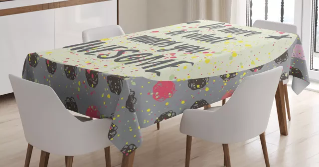 Inspiré Nappe Geste de la main Lettrage