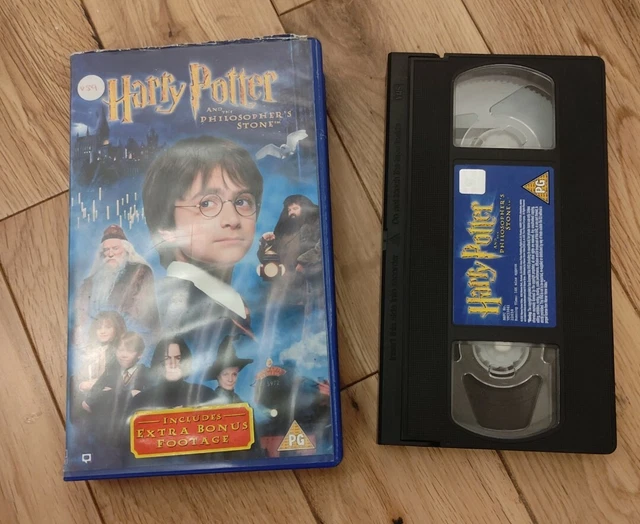 HARRY POTTER AND The Philosopher s Stone VHS VIDEO TAPE 8 99 PicClick UK
