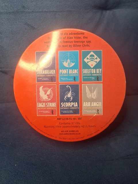 Anthony Horowitz - Alex Rider  The Six Missions audio cd collection 37 Disc set